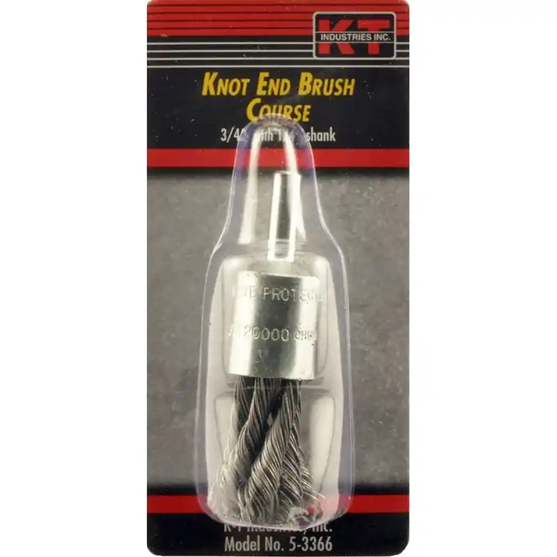 K-T Industries 1" Coarse Knot End Brush 5-3367