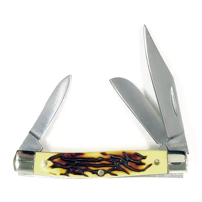 Ruko Classic 2-3/4" 3-Blade Pocket Knife