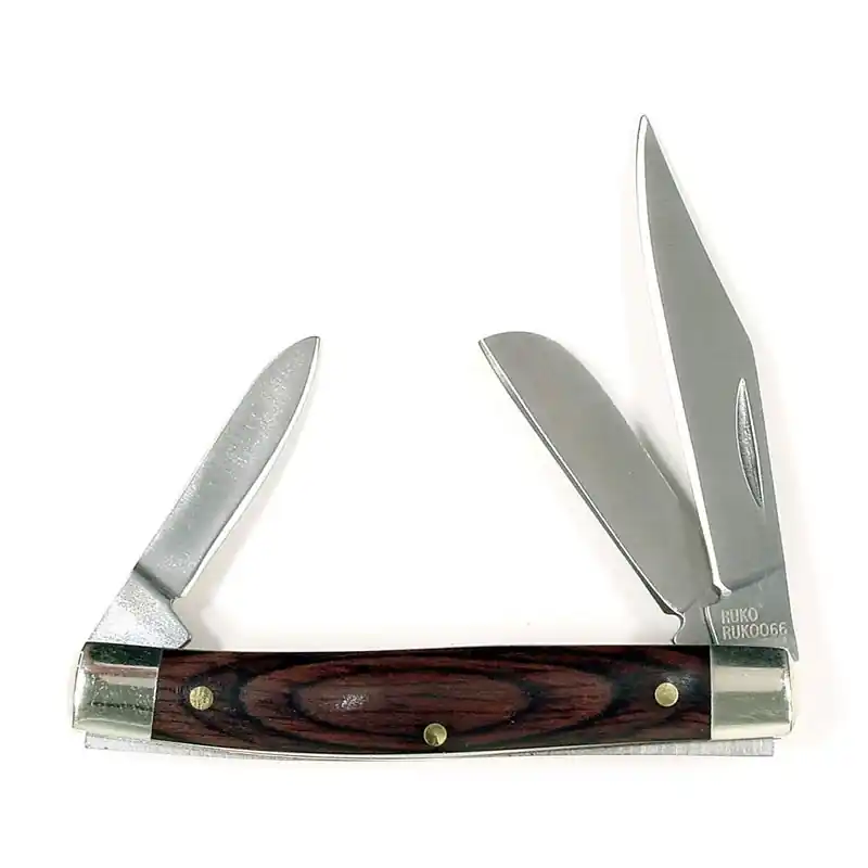 Ruko Classic 3-5/16" 3-Blade Pocket Knife