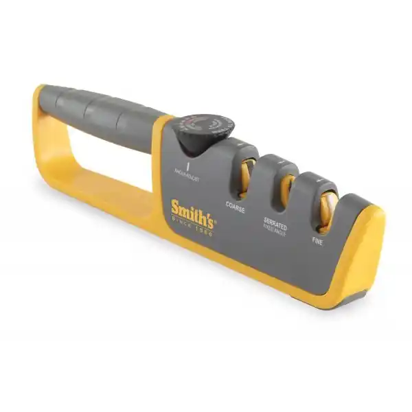 Smith‘s Adjustable Angle Pull-Thru Knife Sharpener