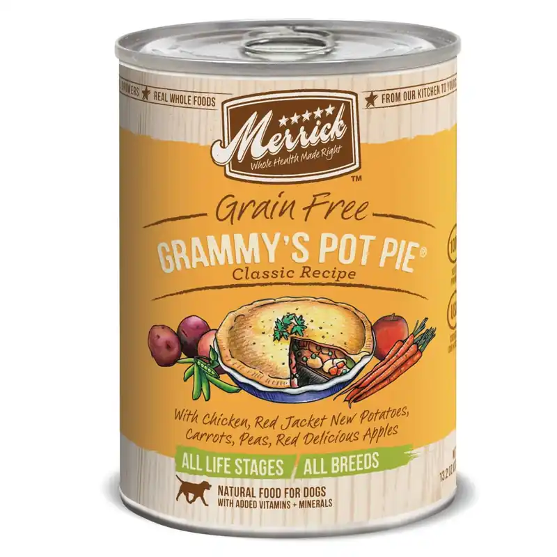 Merrick Grain Free Grammy‘s Pot Pie Classic Recipe Wet Dog Food 12.7oz