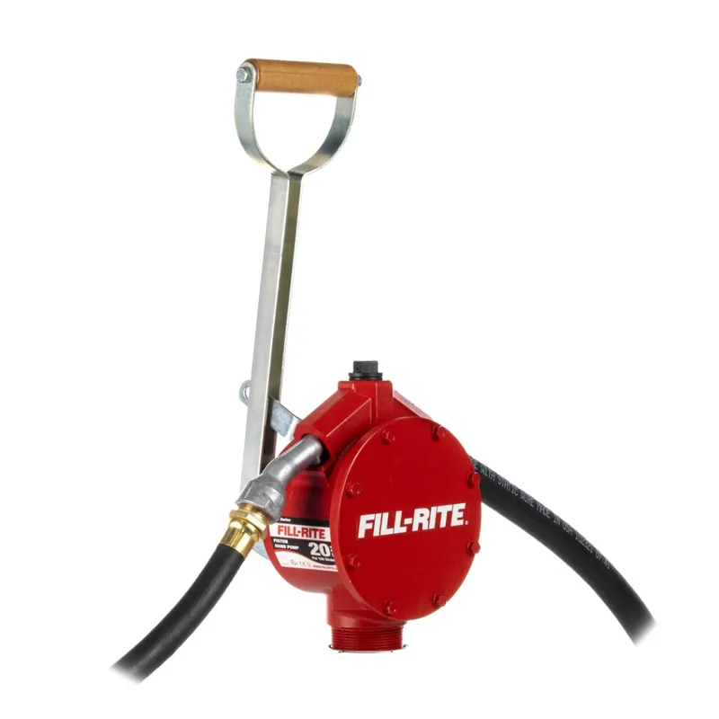 FILL-RITE Piston Hand Fuel Pump w/Hose & Spout FR152