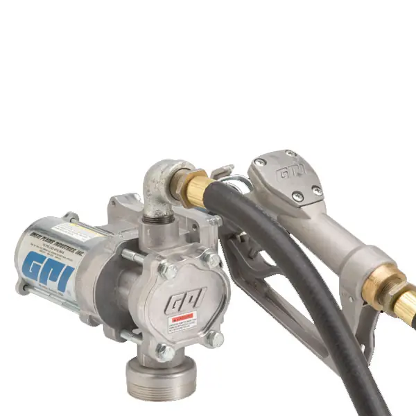 GPI 12V DC EZ-8 Fuel Pump w/Hose & Manual Nozzle 137100-01