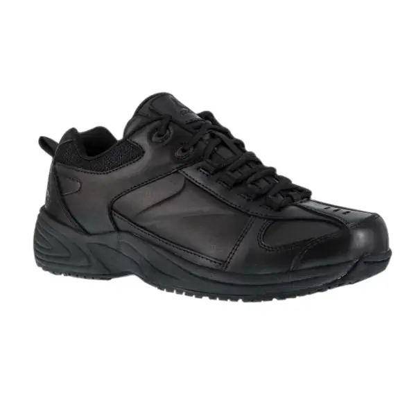 Reebok Mens Black Jorie Non Metallic Slip Resistant Work Shoes