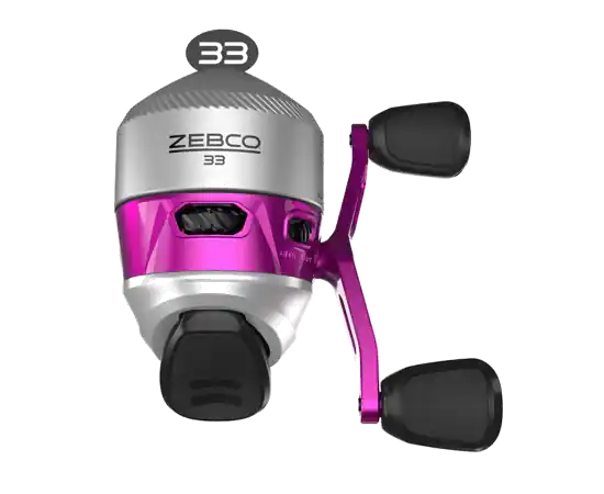 Zebco 33 Pink Spincast Fishing Reel