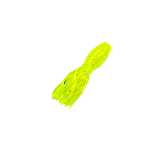 Mr. Crappie Crappie Thunder 1-3/4" Hot Chartreuse Lure 15 Pack
