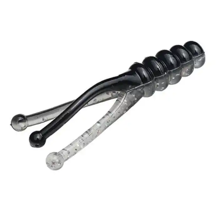 Mr. Crappie Joker 2" Tuxedo Black/Sparkle Laminate Lure 15 Pack