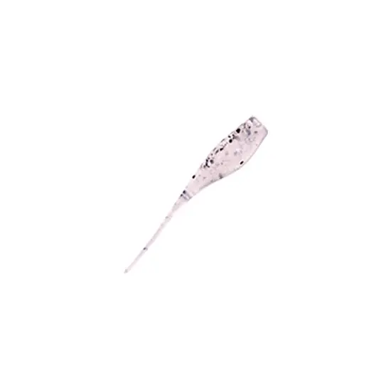 Mr. Crappie Lightning Shad 2" Salt-N-Pepper Lure 15 Pack