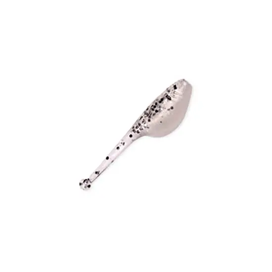Mr. Crappie ShadPole CurlyTail 2" Salt-N-Pepper Lure 15 Pack
