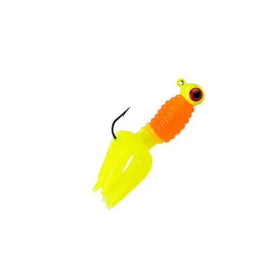 Mr. Crappie Sausage Head 1/16 oz Osage Orange Lure