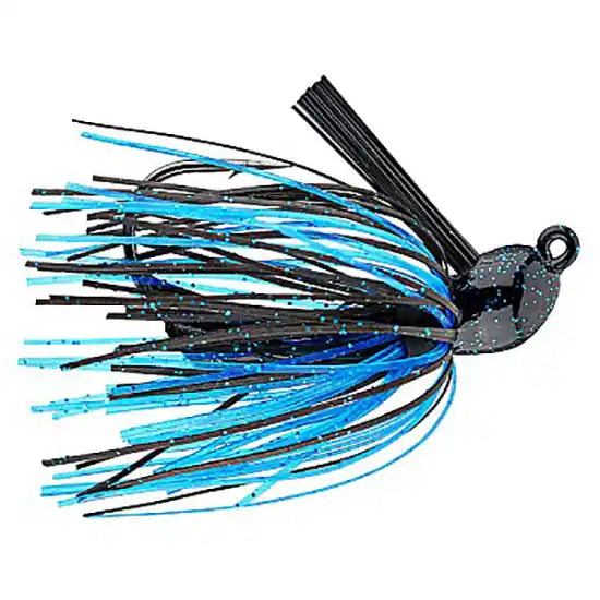 Strike King Bitsy Flip 3/8 oz Black/Blue Jig