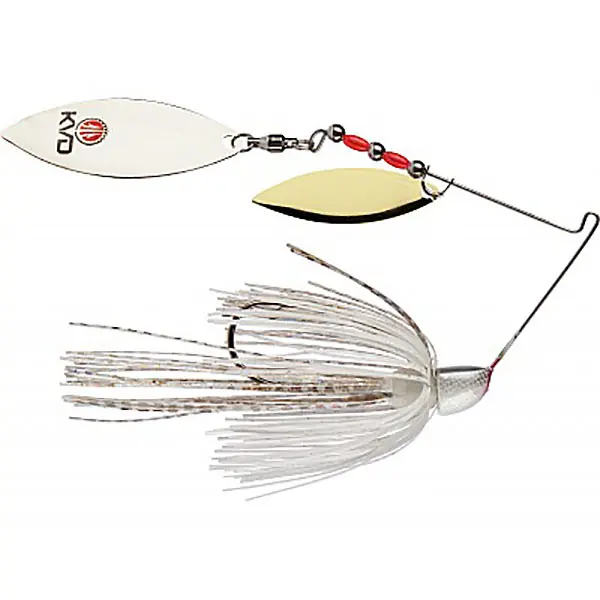 Strike King KVD Finesse Spinnerbait 3/8oz Super White
