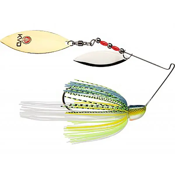 Strike King KVD Finesse Spinnerbait 3/8oz Chartreuse Sexy Shad