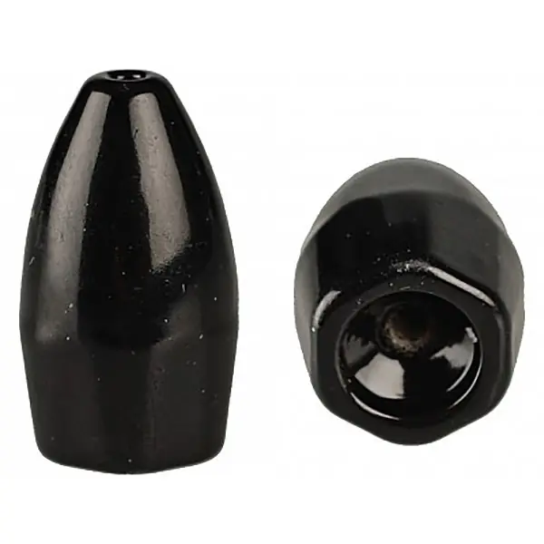 Strike King Tour Grade Tungsten 3/8oz Black Fishing Weights 3 Pack