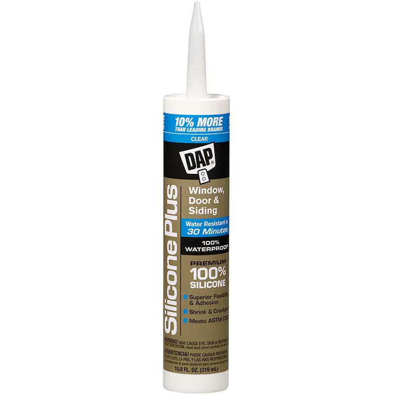 Dap 100% Silicone Clear Window & Door Sealant