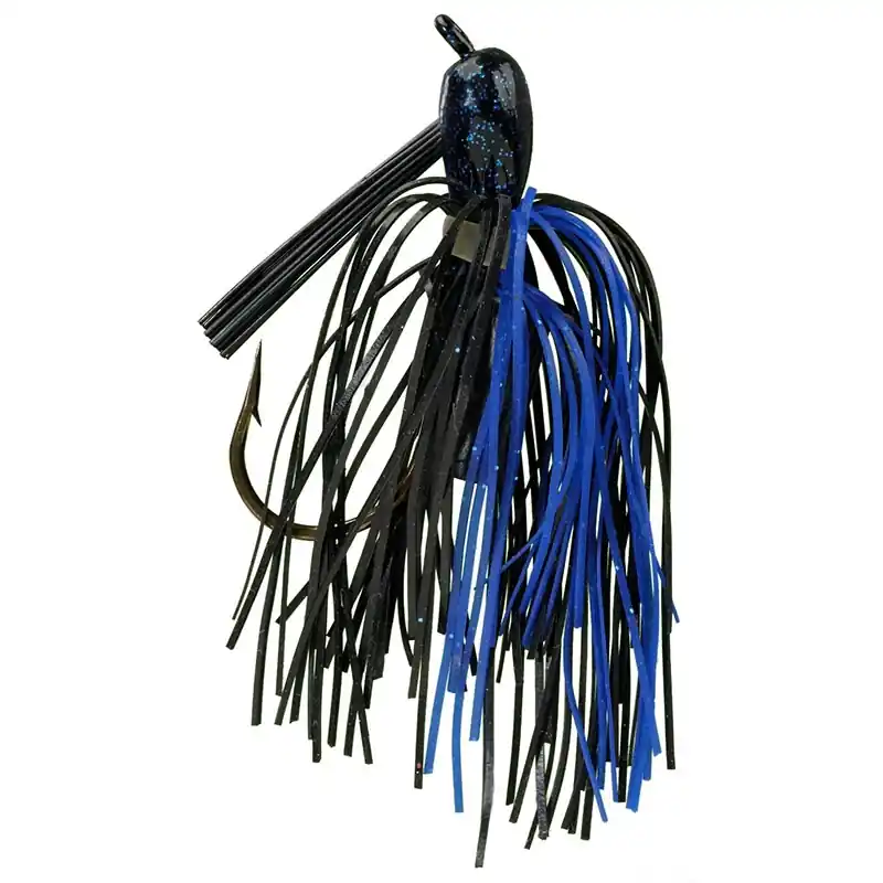 Strike King Ratlin Pro-Model Jig 1/2 oz Black/Blue Lure