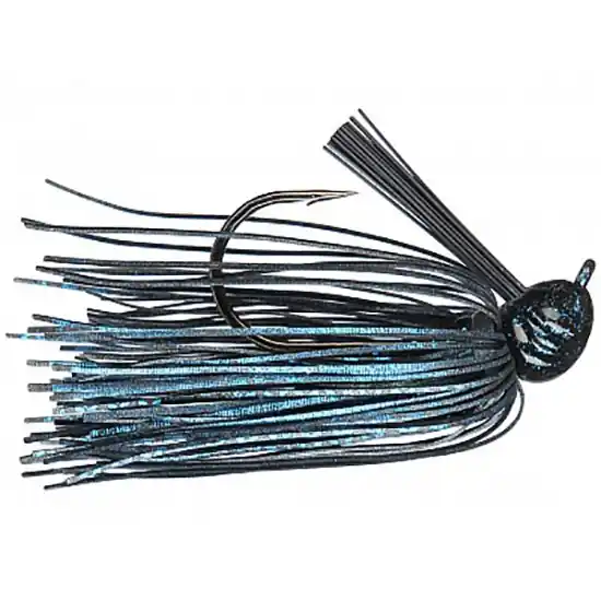 Strike King Premier Pro-Model Jig 3/8 oz Black/Blue Lure