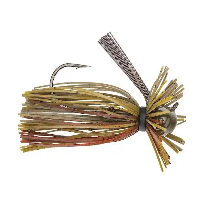Strike King Tour Grade Finesse Football Jig 3/8oz Green Pumpkin Craw