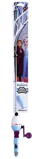 Shakespeare Disney Frozen II Beginner Fishing Reel Combo