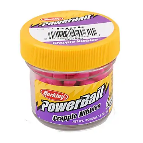 Berkley PowerBait Crappie Nibbles Bait Pink