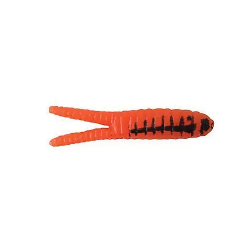 Johnson Beetle Spin Nickel Blade 1/8oz Fire Orange Crawfish Bait 3-Pack
