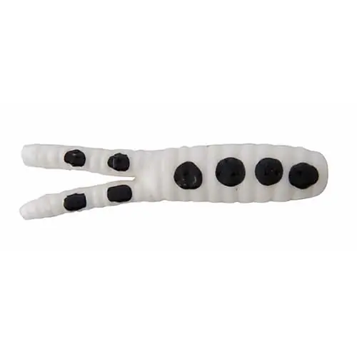 Johnson Beetle Spin Nickel Blade 1/4oz White/Black Spots Bait 2-Pack