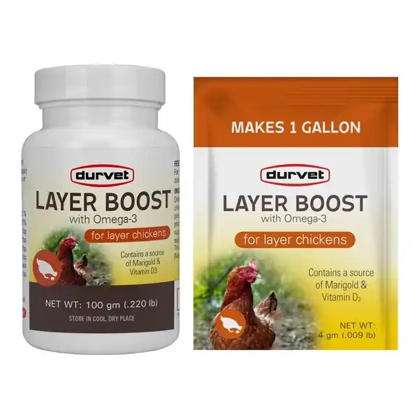 Durvet Performance Poultry Layer Boost 120gm