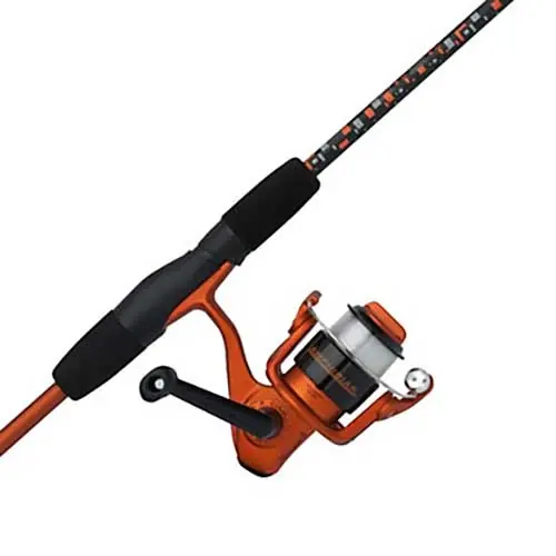Shakespeare Amphibian Spinning 5‘ 6" Medium Youth Rod/Reel Combo Orange