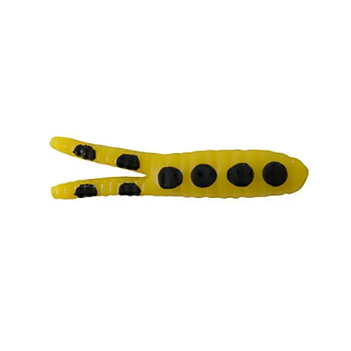 Johnson Beetle Spin Nickel Blade 1/4oz Yellow/Black Spots Bait 2-Pack