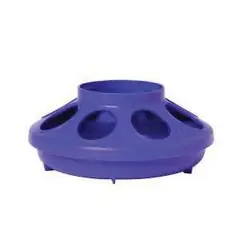 Little Giant 1 Quart Plastic Feeder Base Purple 806PURPLE