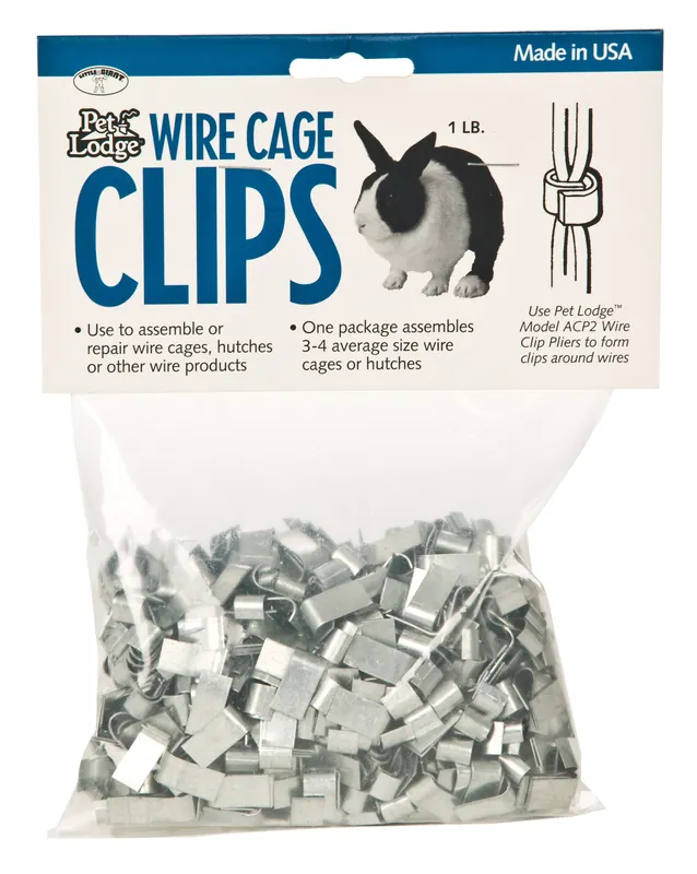 Pet Lodge Cage Clips 1lb