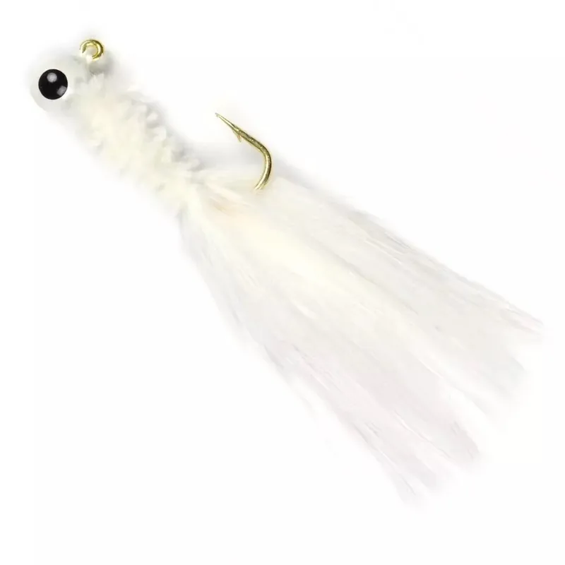 Johnson BBOHC1/32-WH Beetle Bou 2" White 1/32oz Lure 10-Pack