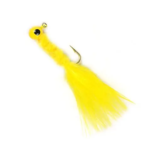 Johnson Beetle Bou 2-1/2" Yellow 1/8oz Lure 8-Pack