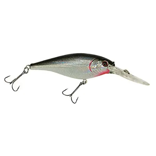 Berkley Flicker Shad 2-3/4" Black Silver 5/16oz Bait