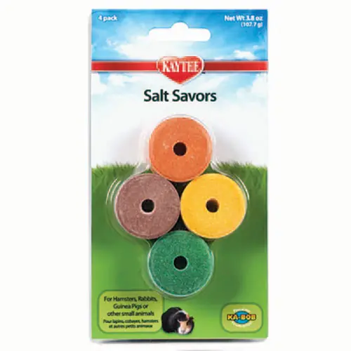 Kaytee Mini Salt Savors 4 Flavors 4-Pack