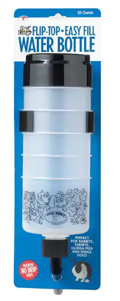 Pet Lodge 32oz Flip-Top Easy Fill Water Bottle