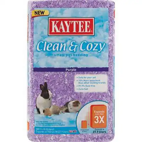 Kaytee Purple Clean & Cozy Bedding 500 cu in