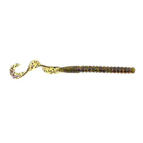 Berkley Powerbait Power Worms 7" Watermelon Purple Red Fleck Bait 13 Pack