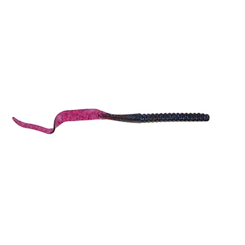 Berkley Powerbait Power Worms 10" Blue Fleck Bait 8 Pack
