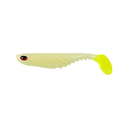 Berkley Powerbait Ripple Shad 2" Glow/Chartreuse Bait 8 Pack