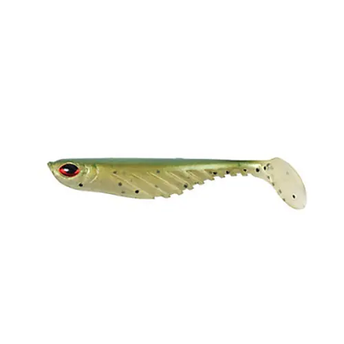 Berkley Powerbait Ripple Shad 2" Green Back Pearl Bait 8 Pack