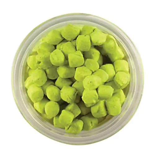 Berkley PowerBait Chroma-Glow Crappie Nibbles Glow/Chartreuse Bait