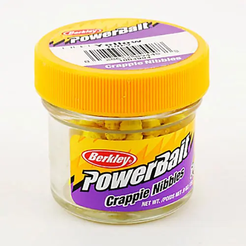 Berkley PowerBait Crappie Nibbles Yellow Bait