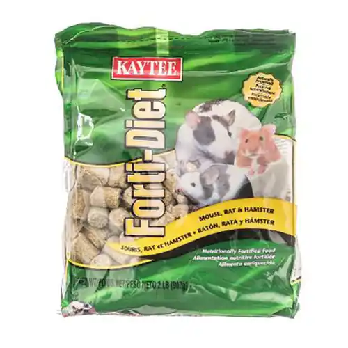 Kaytee Forti-Diet Mouse, Rat & Hamster Food 2lb 100037293