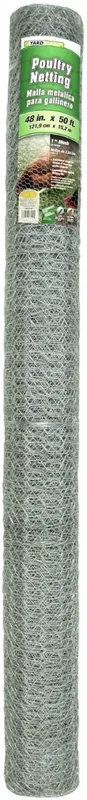 Yard Gard 308431B 48" x 50‘ 1" Mesh Hexagonal Poultry Netting