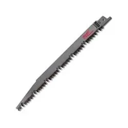 Milwaukee 48-00-1301 Reciprocating Saw Blade, 5 TPI, Bi-Metal, Bright