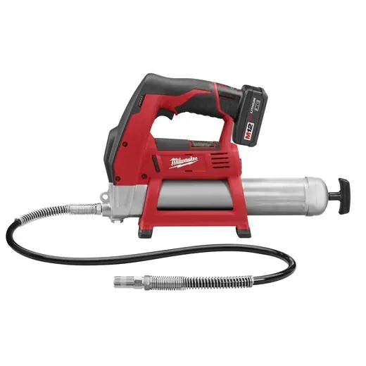 Milwaukee M12 Cordless Li-ion Grease Gun Kit 2446-21XC
