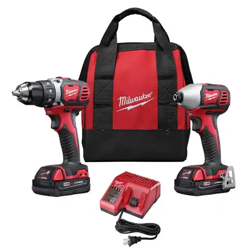 Milwaukee M18 Cordless Li-ion 2-Tool Combo Kit 2691-22