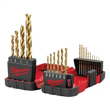Milwaukee 20-PC Thunderbolt Titanium Drill Bit Set 48-89-1105