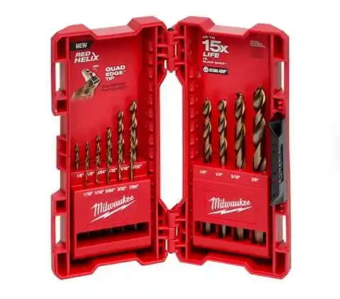 Milwaukee 14-PC Thunderbolt Cobalt Drill Bits 48-89-0026